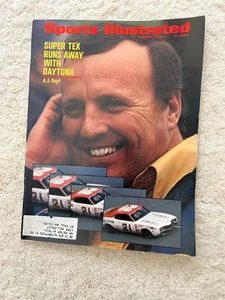 Sports Illustrated AJ Foyt Daytona 500 Yarborough Isaac Baker Allison Petty 1972 - Bild 1 von 4