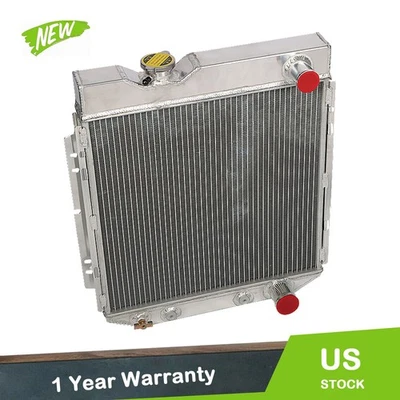 Radiador de refrigeración de aluminio de 3 filas para Ford Ranchero Falcon Mustang Comet 1960-1966 Foto 1 de 4