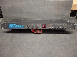 Alesis Midiverb II 16-bit Digital Effects Processor POWERS ON *PARTS OR REPAIR* - Picture 1 of 11