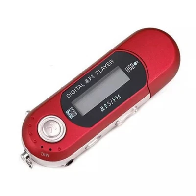 Reproductor de música MP3 digital USB con pantalla LCD y radio FM, no tiene tarjeta TF Foto 1 de 4