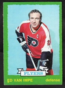 1973-74 Ed Van Impe O-Pee-Chee Hockey Flyers #206 - Picture 1 of 2