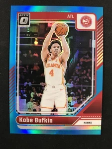 2024-25 Donruss Optic #223 Kobe Bufkin Atlanta Hawks Aqua /225 - Bild 1 von 2