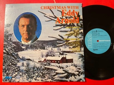 Christmas With Eddy Arnold & Henry Mancini LP RCA Holiday VG - Image 1 of 4