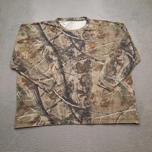 Camiseta De Colección Carhartt RealTree Camuflada Para Hombre 4XL Manga Larga Bolsillo K285 CAP - Imagen 1 de 11