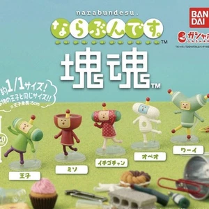 Katamari Damacy Damashii Narabundesu 5 Types Complete set Capsule Toy Gacha - Picture 1 of 2