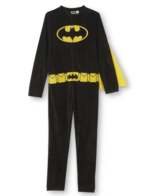 NEW Men's BATMAN Pajamas Union Suit Adult One Piece Costume - Image 1 of 4