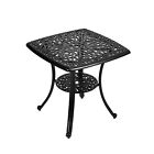 Aluminium Garden Table And Chairs Set Outdoor Paito Bistro Dining Table Armchair