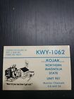 Vintage Rare 1970's CB Radio QSL Postcard KWY-1062 Como MS Mississippi 