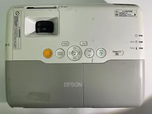 Epson PowerLite 95 H383A 3LCD 2600 Lumens HDMI Projector 1585 Lamp Hours - Picture 1 of 9