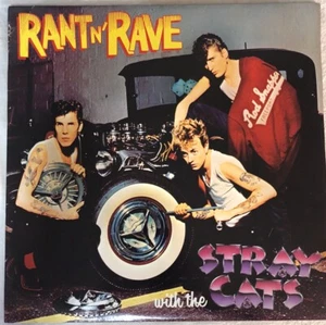 Stray Cats RANT N' RAVE 1983 LP EMI SO-17102 CUT Brian Setzer Rockabilly Ex - Picture 1 of 6