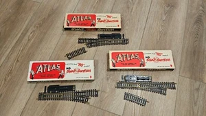 3x Vintage ATLAS HO Scale Remote Control Snap-Switch in Boxes (2 Rights, 1 Left) - Picture 1 of 17