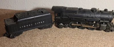 Vintage Lionel O-Gauge 2035 Locomotive w/2466WX Tender - Image 1 of 4
