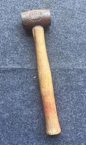 Vintage Chicago Rohhauthammer fehlende Einsätze sonst sehr guter Zustand - Bild 1 von 6