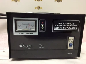 Sinus REGVOLT Modell MKT-3000VA Servomotor AC automatischer Spannungsregler - Bild 1 von 11