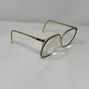 Vintage Gucci Oversized Oval Clear Pink Prescription Glasses - Picture 1 of 9