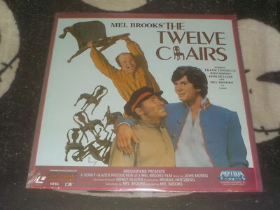 The Twelve Chairs NEW SEALED Laserdisc LD Mel Brooks MEDIA Home Ent Free Ship$50 Foto 1 de 2