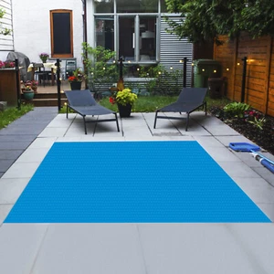 6x6ft 7x7ft 8x8ft Solar Pool Cover Blanket Square Frame Swimming Pools Cover  - Picture 1 of 51