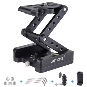 Z Flex Tilt Tripod Head Camera Head Panoramic Tripod Mount Magic Arm Phone Clip - Imagen 1 de 26