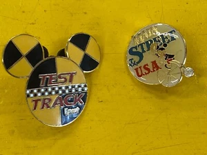 Walt Disney Main Street EE. UU. Solapa Pinback Comercio Mickey Mouse Monociclo - Imagen 1 de 4