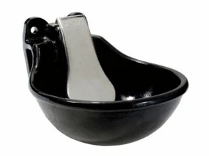 Bebedero automático caballos lengueta negro - Imagen 1 de 2