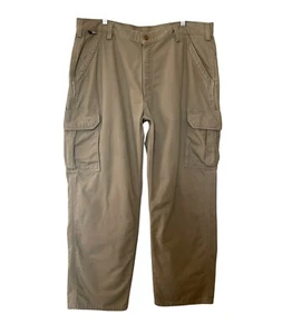 Pantalones cargo resistentes al fuego CARHARTT para hombre talla 40X31 ropa de trabajo caqui - Imagen 1 de 11
