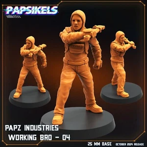 Papz Industries Working Bro 04 Papsikels Miniature - Picture 1 of 1