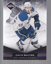 2011-12 Limited Blues Hockey Card #89 David Backes/299