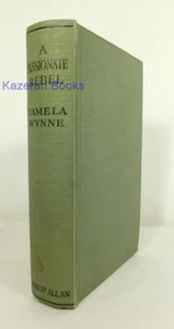 A Passionate Rebel 1927 First Edition Book Pamela Wynne Vintage Romantic Novel - Picture 1 of 14