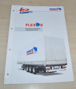 Folleto folleto de camión Schmitz Cargobull flexos empresa Reino Unido - Imagen 1 de 3