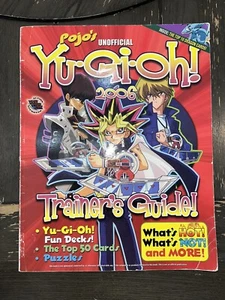 Pojo's Unofficial Yu-Gi-Oh! 2006 Trainer's Guide Paperback Activity Book - Picture 1 of 12
