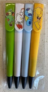 Pokémon Sword and Shield Ball Point Pen Set of 4 My Nintendo Reward NEW Promo - Bild 1 von 2