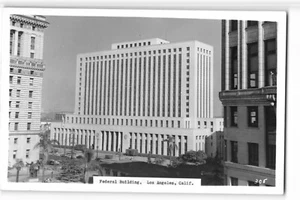 Postal Edificio Federal - Los Ángeles, California - Principios del siglo XX RPPC - Imagen 1 de 2