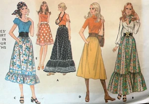 NEU Vintage 1960’ Damen Misses McCALL’s SCHNITTMUSTER Boho Rock 2720 ungeschnitten - Bild 1 von 5
