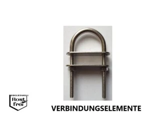 U-Bolzen Bügelbolzen Öse Gewindebügel EDELSTAHL A4 - Bild 1 von 2