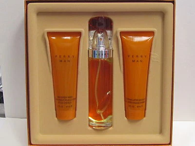 Perry Man 3 Pieces Set 3.4 oz EDT + 3 oz Hair & Body Wash + After Shave Gel - Image 1 of 2