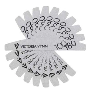 Victoria Vynn Nail File Gel Polish Hybrid Manicure Acrylics 80 100 180 Pack x10 - Picture 1 of 15