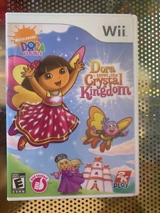 Dora the Explorer Dora Saves the Crystal Kingdom Nintendo Wii - Picture 1 of 3