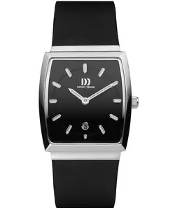 Danish Design IV13Q900 Stainless Steel Leather Rectangle Quartz Women's Watch - Picture 1 of 1