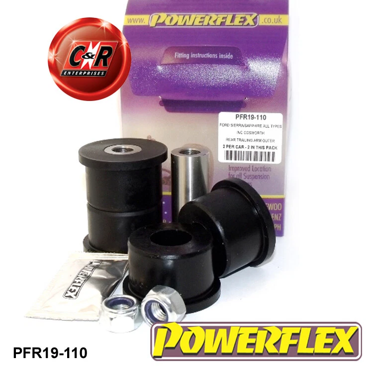 Powerflex RR Trail Braccio Outr Spazzole Per Ford Escort Rs Cosworth 92-96 - Immagine 1 di 4