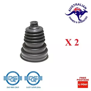 2 Universal CV (Constant Velocity) Joint Stretch Fit Rubber Boots - Picture 1 of 1
