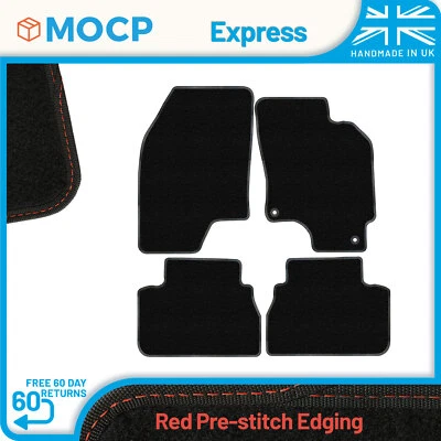 Express with Red Pre-Stitch Trim Car Mats to fit Chevrolet Epica 2008-2009 - Image 1 of 4
