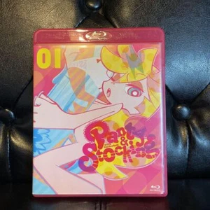 Panty & Stocking with Garter Belt Limited Edition Blu-ray Vol.1 w/ Sticker - Picture 1 of 2