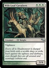 Shadowmoor Wilt-Leaf Cavaliers x4 Magic The Gathering NM