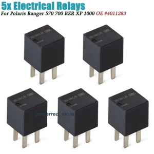 Set of 5 Electrical Relay 12V 4011283 For Polaris RZR 570 800 900 1000 Turbo - Picture 1 of 13