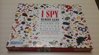 I SPY MEMORY GAME OF PICTURE  RIDDLES  BRIARPATCH COMPLETE   - Image 1 of 2