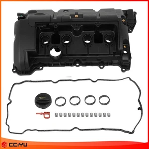 Valve Cover With Gasket Fit For BMW 6554-2 11127646554 - Picture 1 of 12