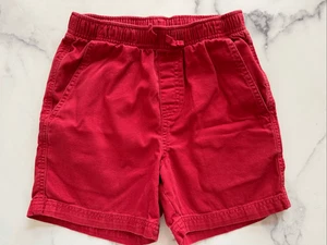 Tea boys 100% cotton red brick pull on shorts 10 Quality natural fibers - Picture 1 of 5