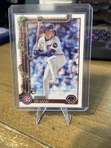 Béisbol navideño Topps 2025 #H173 Matt Shaw Chicago Cubs excelente estado. - Imagen 1 de 1