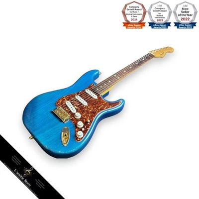 Guitare électrique Fender Deluxe Players Stratocaster finition jaune brillante - Photo 1/4