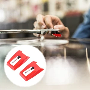 2 Stück Stylus Ersatz Schallplatten Nadelspieler für Plattenspieler Nadeln - Bild 1 von 12